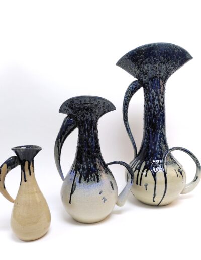 Pitcher : Triptyque de pichets inspirés par les gouttes d'eau